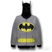 NEW DC Comics Batman Adult L Costume Hoodie Hooded Sweatshirt LARGE