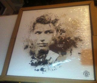 Cristiano Ronaldo   Official Man Utd Canvas