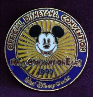 1997 Disneyana Convention Im A ConventionEar Mickey Mouse Disney Pin