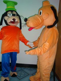 Meet Classic Pluto Dog Disney Goofy Cartoon Mascot Costume Character