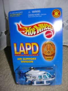 1999 HOT WHEELS SPECIAL EDITION LAPD AIR SUPPORT DIVISION(HELIC OPTER)