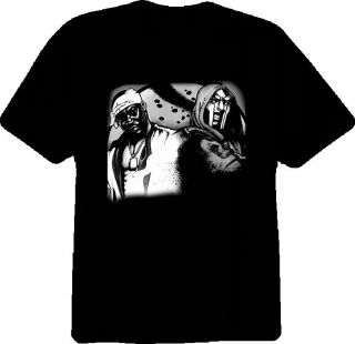 Ghostface Meets MF Doom Hip Hop Rap T Shirt