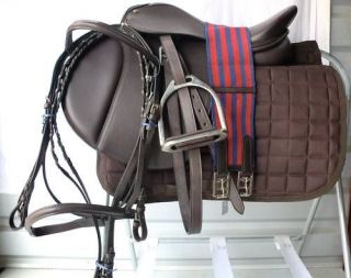 ALL PURPOSE SADDLE PACKAGE 16 BROWN