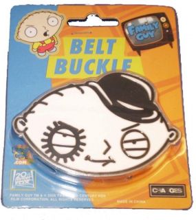 Official The Family Guy STEWIE ADDICT Belt Buckle