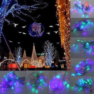 10M LED Fairy Colorful String Light Lamp Wedding Christmas Decoration