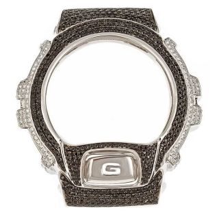 Iced Out Cubic Zirconia Bezel with G Button for Casio G Shock Watch