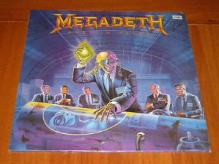 MEGADETH rust in peace LP / VERY RARE COLOMBIA PRESSING / SPEED THRASH