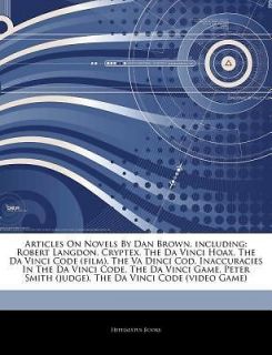 Articles on Novels by Dan Brown, Including Robert Langdon, Cryptex
