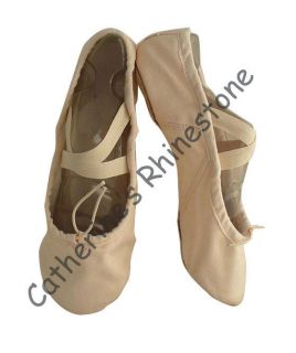 Comfortable Canvas Ballet Dance Shoes Flat Slippers 4 Colors A1414