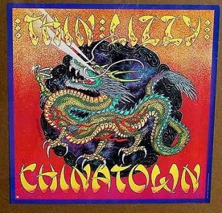 Thin Lizzy Chinatown 1980 poster mint condition