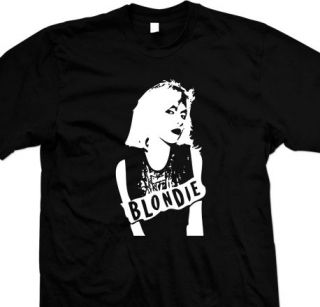 BLONDIE Debbie/Deborah Harry Punk Tee Shirt in S,M,L,XL