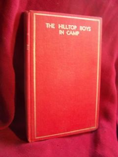 Antique 1931 Cyril Burleigh The Hilltop Boys In Camp Book