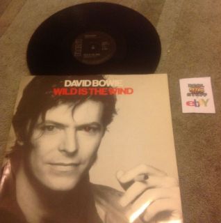 Old Vinyl LP Record David Bowie Wild Is The Wind Rca Bow T 10 Very