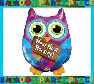 HAPPY BIRTHDAY birthday OWL party supplies decoration BALLOON free