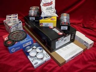Chevy 409 MASTER Engine Kit Pistons Cam 101 1961 62 63 64 65 gaskets
