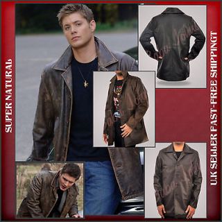 Supernatural Classic Dean Winchester Vintage Mens Leather Jacket