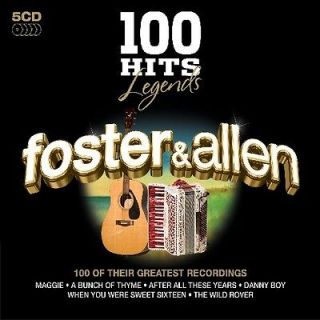 Foster & Allen   100 Hits Legends Foster & Allen [CD New]