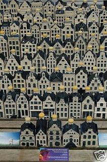 30 KLM BOLS DELFT BLUE MINI HOUSES, NUMBER 1 TO 93,YOU NEED TO
