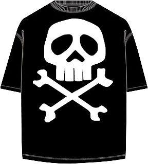 Captain Harlock T Shirt (Danzig, Misfits, Samhain)