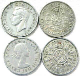 SHILLING SINGLE VINTAGE BRITISH COINS PRE DECIMAL FROM 1947 TO 1967