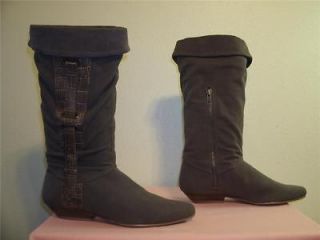 LADIES REPORT BROWN RIDING BOOTS SIZE 7 M WOMENS U.S.A.