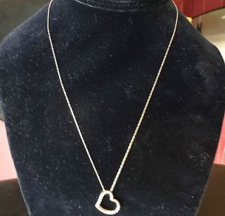 Newly listed 14k Gold & Diamond SLC Heart Necklace