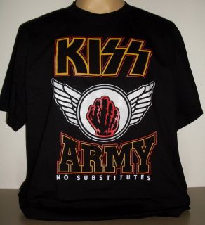Kiss Army Destroyer Rock Band T Shirt Size S   3 XL new