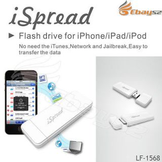 New 16G iSpread USB flash Memory disk Flash Drive for i Phone/i Pad