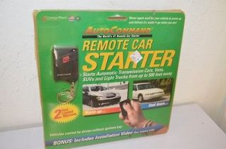 AUTO COMMAND REMOTE CAR VAN SUV STARTER 21921 Design Tech w/ Video NOS