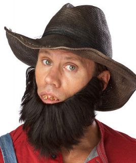 The Hillbilly Lumberjack Dark Brown Men Costume Beard