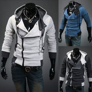Assassins Creed Desmond Miles Cosplay Costume Hoodie Coat Jacket