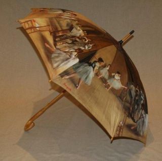 Degas Ballet Lessons Umbrella with automatic opening.
