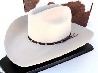 Resistol Cowboy Hat 4X Beaver Fur Felt Beige Belly Del Rio