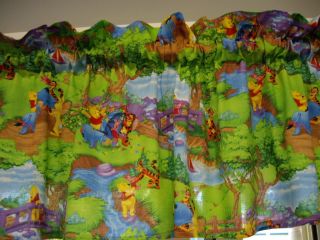 winnie the pooh curtains in Nursery Decor