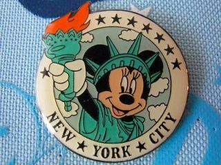 Disney Gallery Trading Pin   LE Minnie Mouse Statue Liberty New York