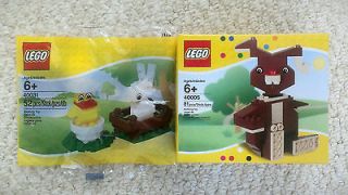 LEGO bunny / rabbit bundle 40031 (Bunny&Chick) and 40005 (Bunny
