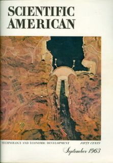 1963 Scientific American Magazine: Technolgy/Economic