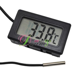 Digital LCD Fridge Car Meter Gauge Thermometer