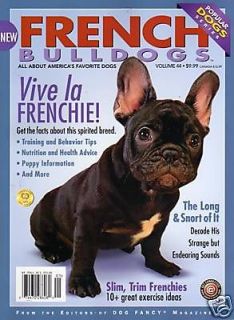 Bulldogs of Dog Fancy Magazine Editors Breeder ART Rescue Frenchie Pup