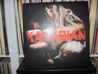 KASABIAN   Fire/Road Kill Cafe (2009 Promo 10 Vinyl Single)   RARE