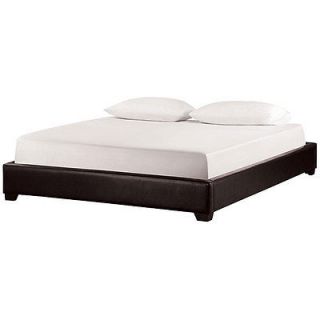 Modern Contemporary Home Brown Bed Platform Wood Bedroom Furniture ALL