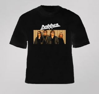 Dokken music rock 80s metal music retro t shirt