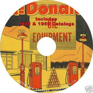 McDonald Oil Equipment Gas Pump {2} Catalogs on CD