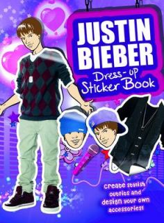 Justin Bieber Sticker Dress Up Book by Carlton Books Ltd (Paperback