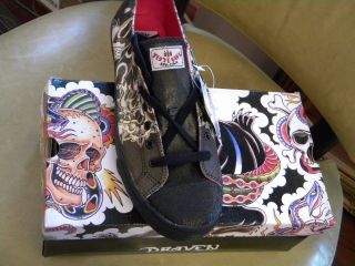 Draven Tatakai MC 11091 Black & White Mens Shoes New in Box Many sizes