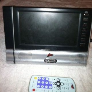 DVD Player With Rechargeable Battery, Wall Plug, And Remote Control