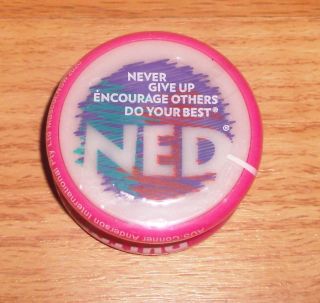 Ned Butterfly YO YO Toy Pink NEW Never Give Up, Encourage Others, Do