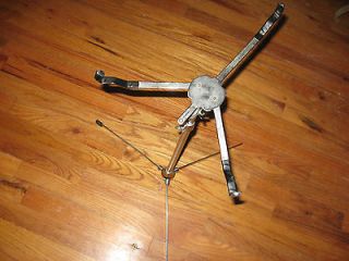 Vintage SNARE DRUM STAND flat leg hardware drums percussion basket