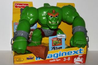 FISHER PRICE IMAGINEXT THE EAGLE TALON CASTLE OGRE WITH ACTION TECH