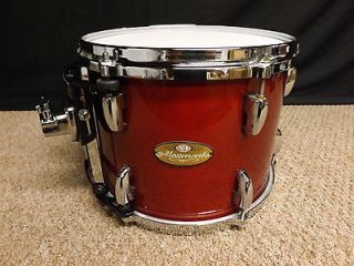 Pearl Masterworks 12 Mounted Tom/Silver Micro Flake/6 Ply Maple Shell